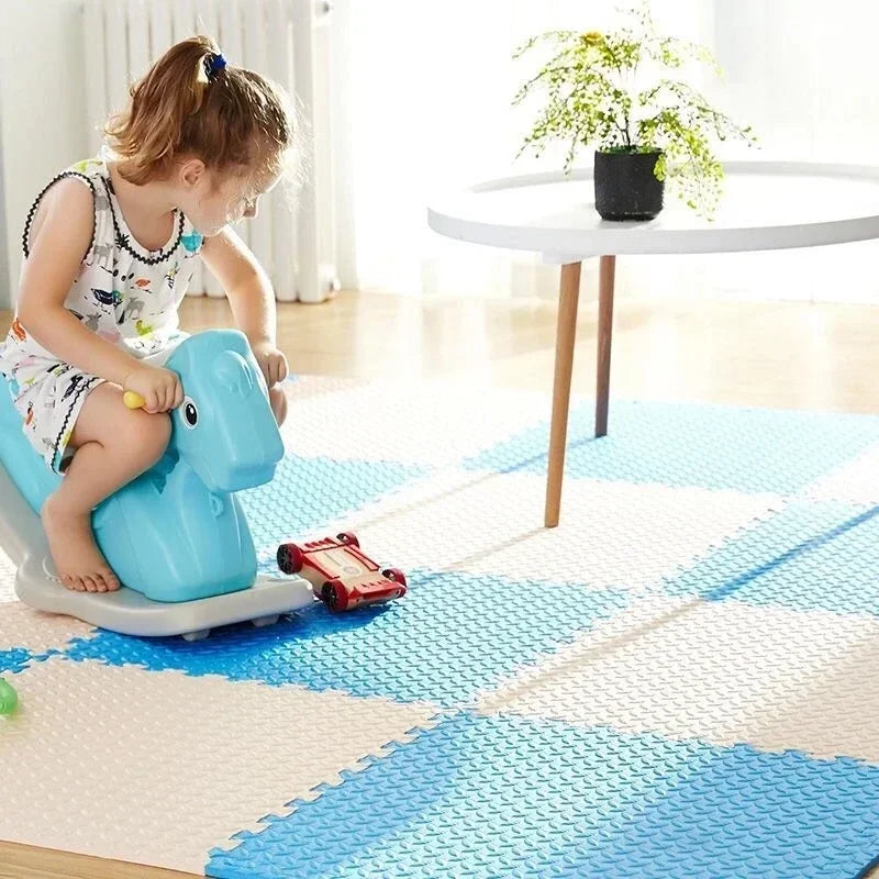8-16pcs Baby Puzzle Floor Kids Carpet Bebe Mattress EVA